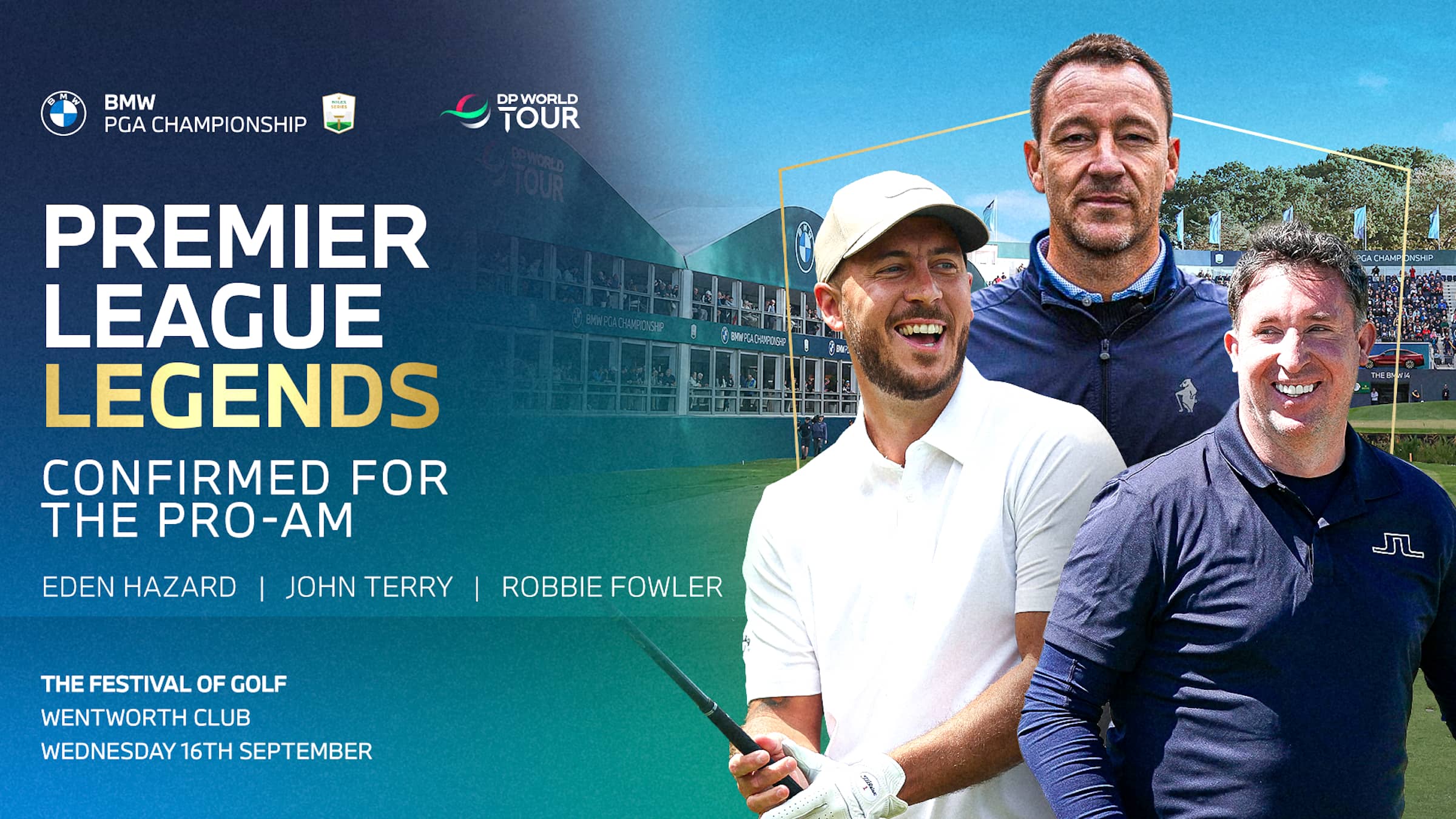 Hazard, Terry and Fowler BMW PGA 2026 Pro Am