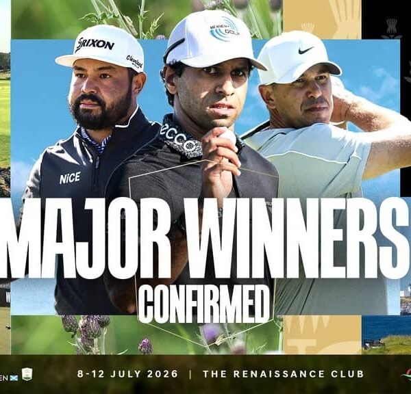 J.J. Spaun, Aaron Rai and Brooks Koepka