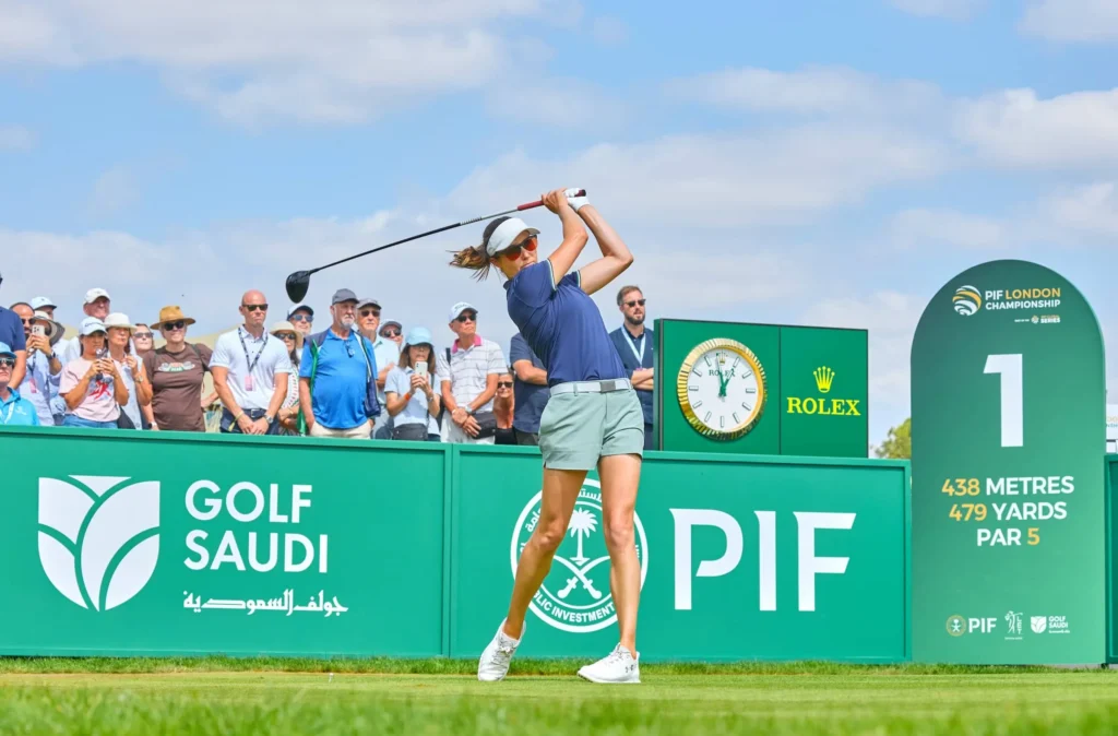 PIF London Championship 2025 winner Laura Fuenfstueck at Centurion Club