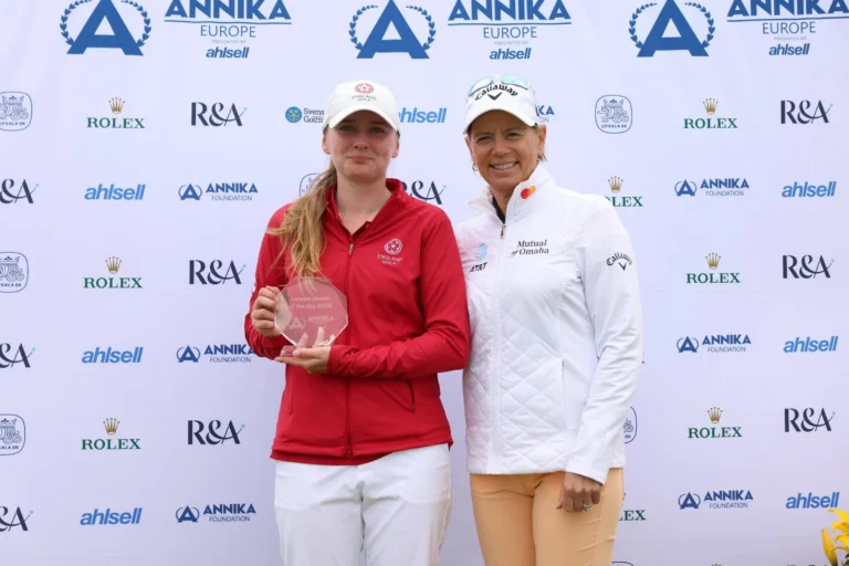 Lauren Crump has won the ANNIKA Invitational Europe