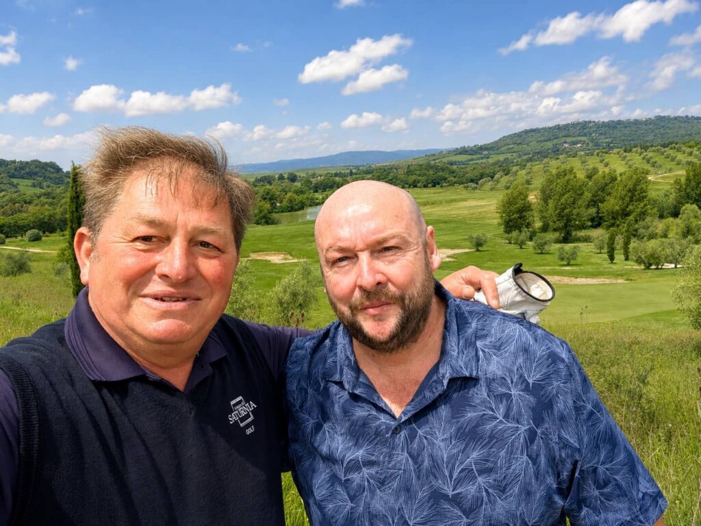 Procolo and Andy Terme di Saturnia Golf Course