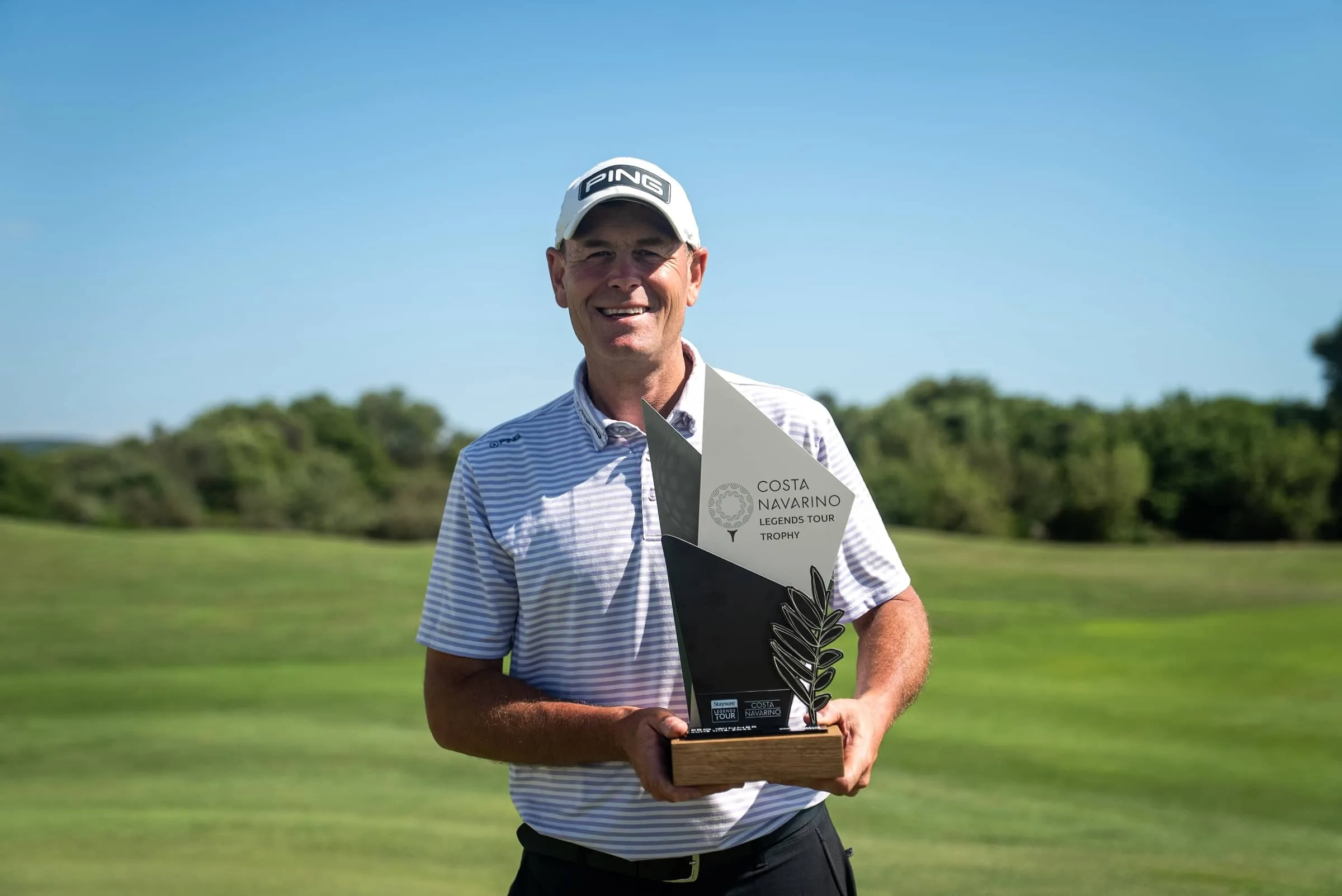 Simon Griffiths wins the 2026 Costa Navarino Legends Tour Trophy