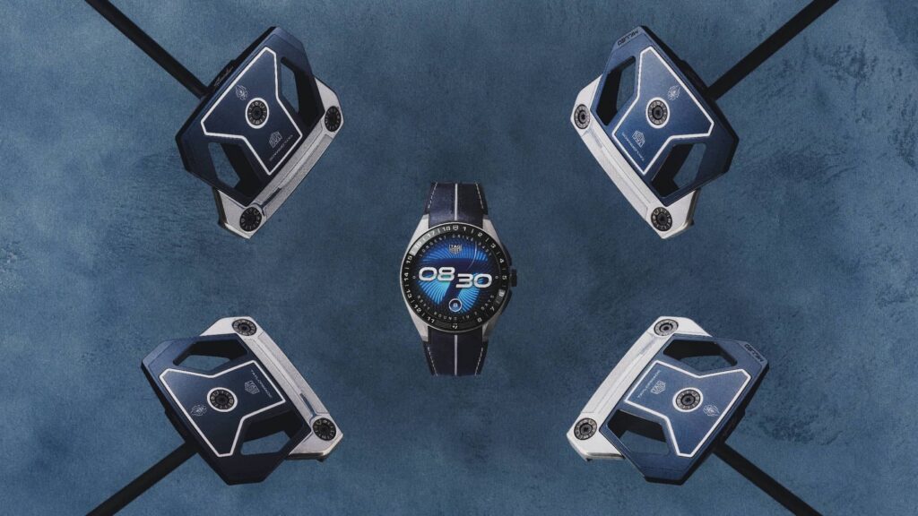 TAG Heuer Connected Calibre E5 45 mm x TaylorMade Edition watch Putters