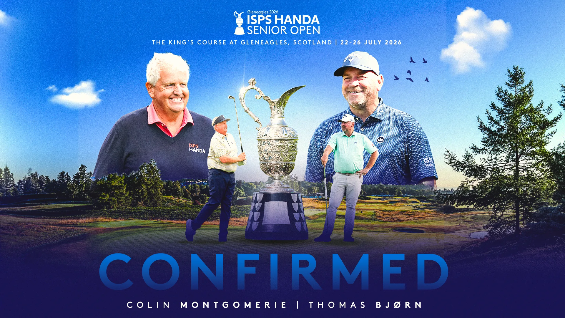 Thomas Bjørn and Colin Montgomerie