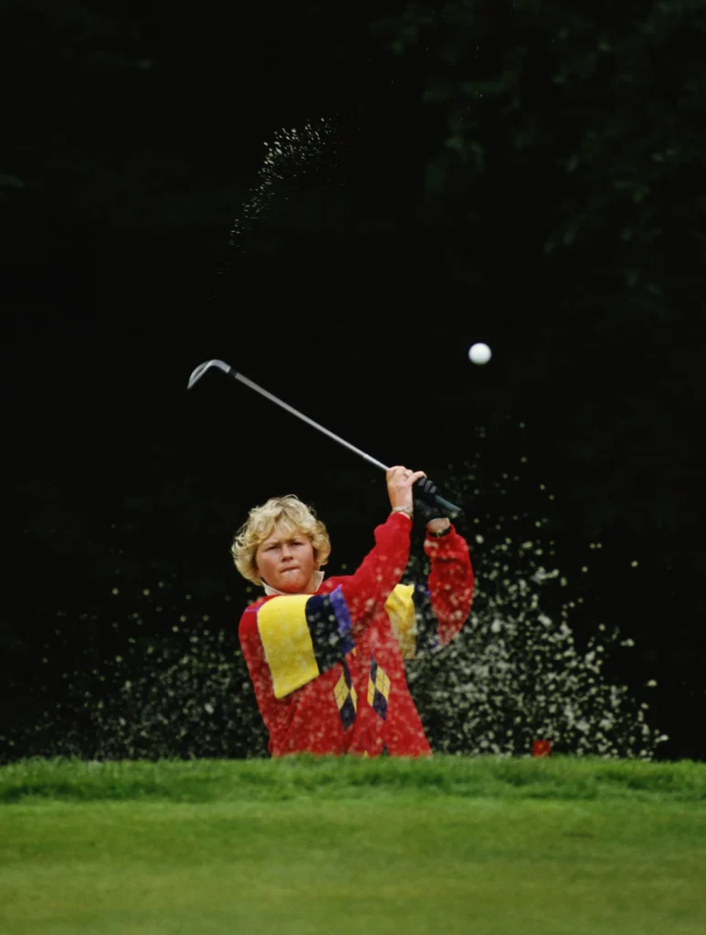 Dame Laura Davies played in the AIG Women’s Open a record 43 consecutive times, winning in 1986 aged 22.