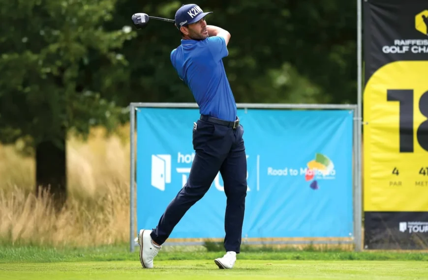 Callum Tarren Raiffeisenbank Golf Challenge 2nd Round