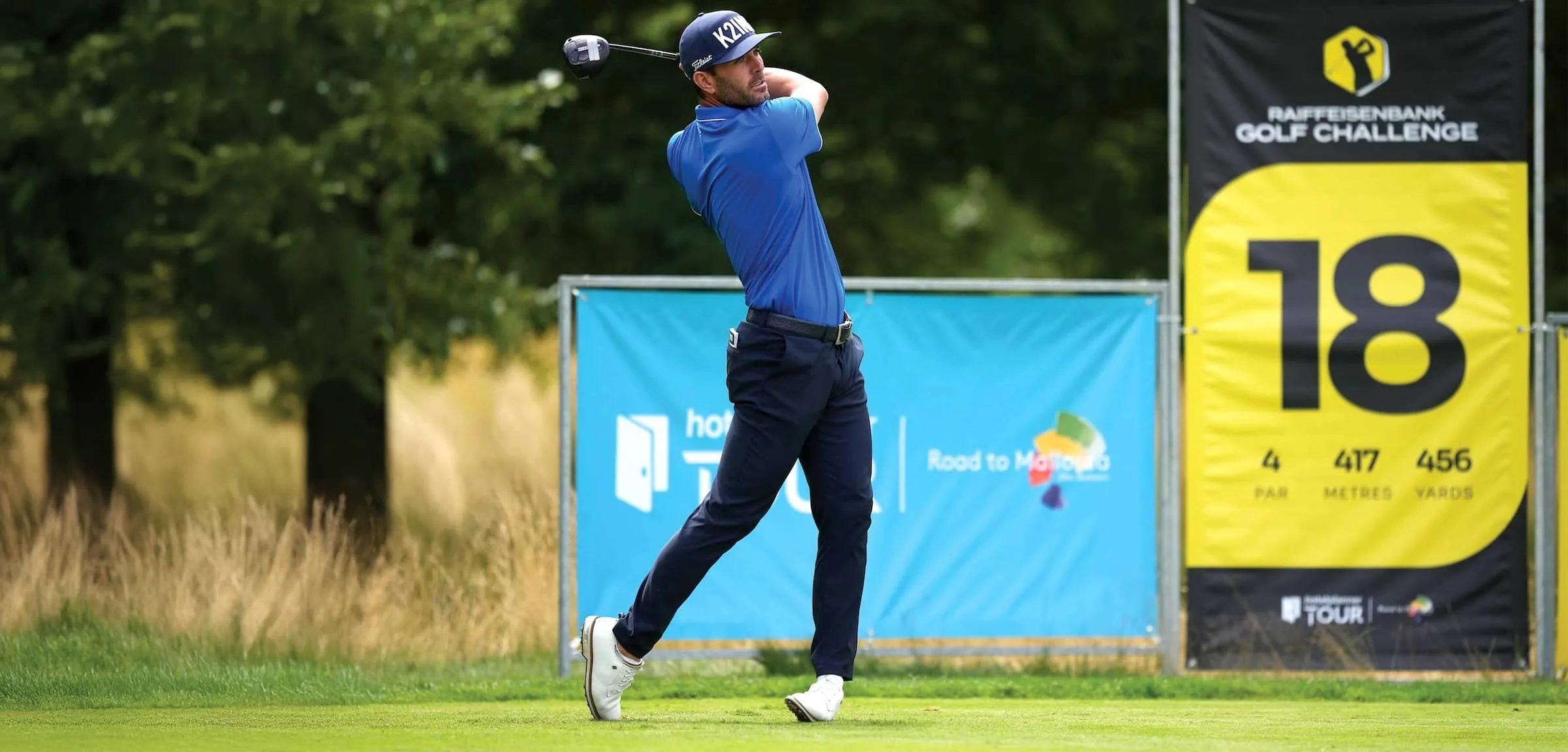 Callum Tarren Raiffeisenbank Golf Challenge 2nd Round