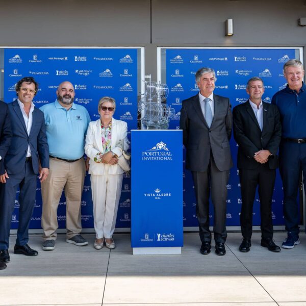 Carlos Abade; John Calvão; Isolete Correia; Pedro Machado; André Gomes; Ernie Els; and Miller Brady