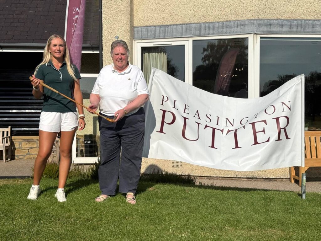 Imogen Hall and Lady President Janette Smart