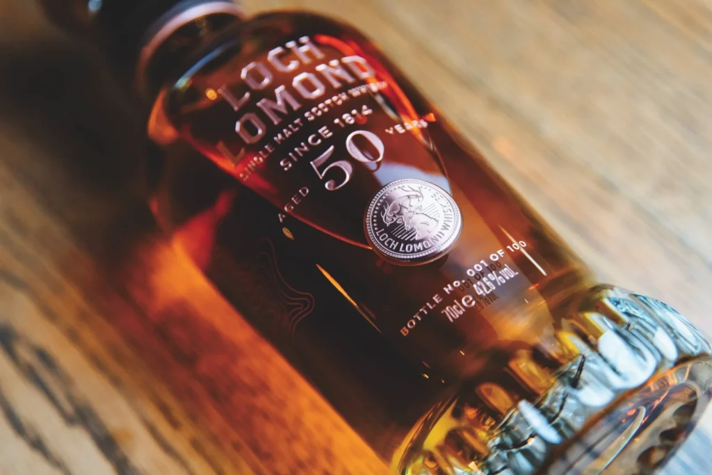 Loch Lomond Whiskey Close Up