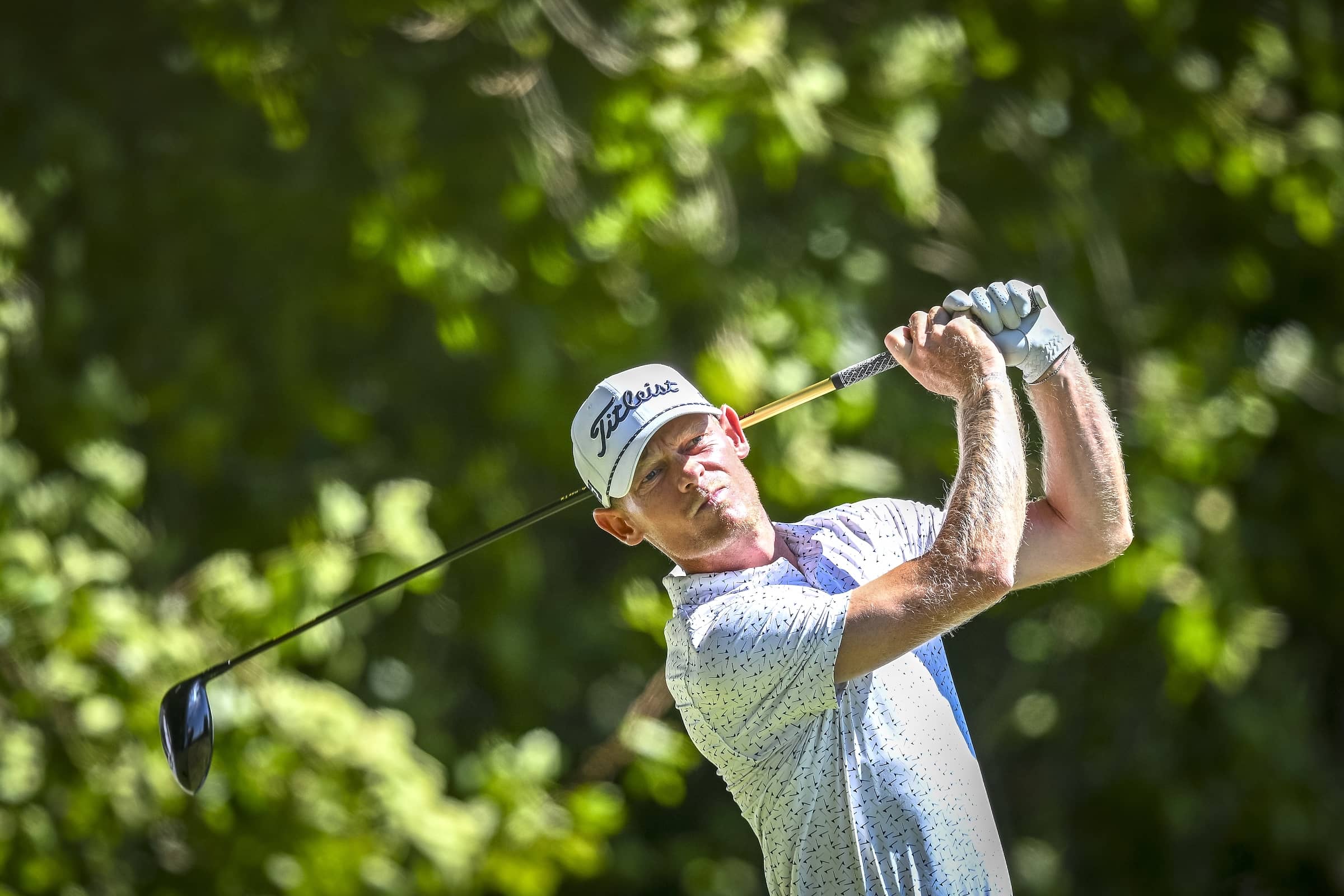 MJ Viljoen Rd 2 Le Vaudreuil Golf Challenge Leader