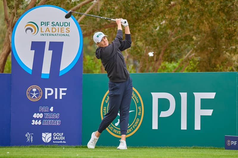 Marianne Skarpnord at PIF Ladies International hole 11