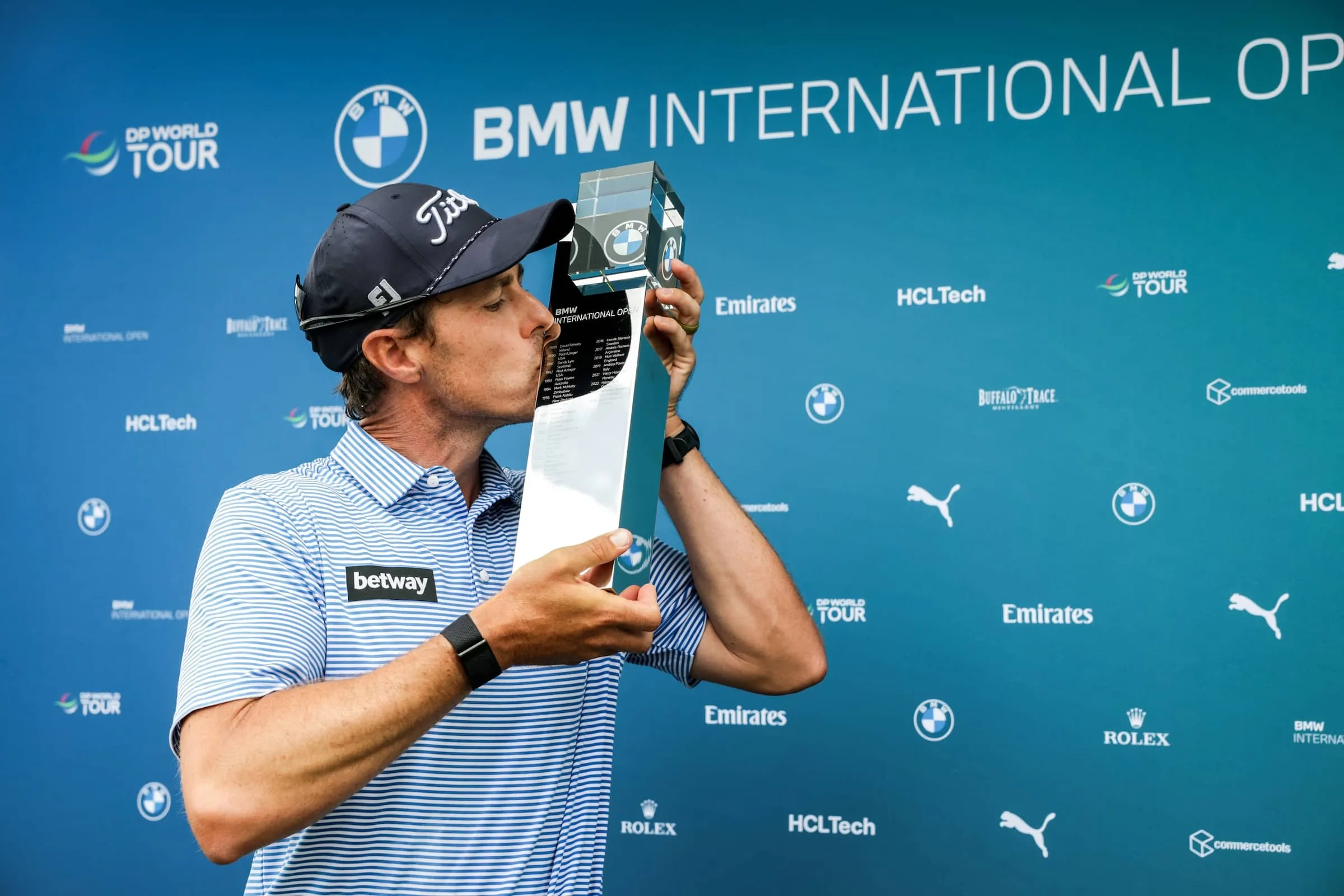 Michael Hollick, winner of the 37rd BMW International Open