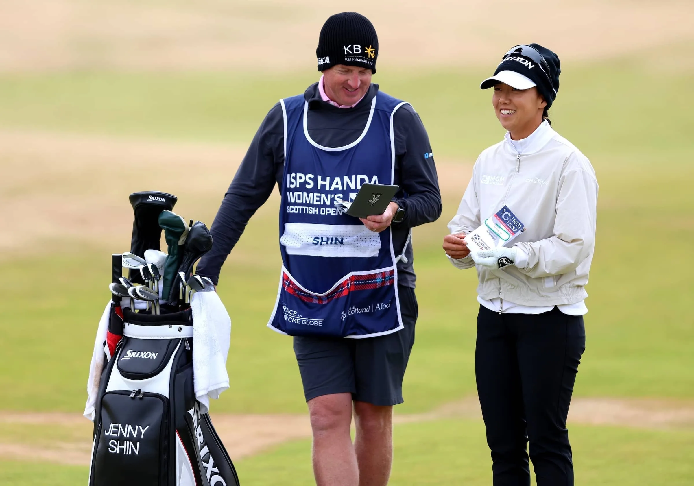 R2 Women's Scottish Open Leader Jenny Shin