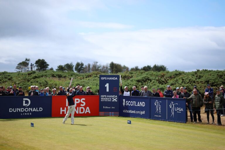 R3 Leader ISPS HANDA Women's Scottish Open Jenny Shin