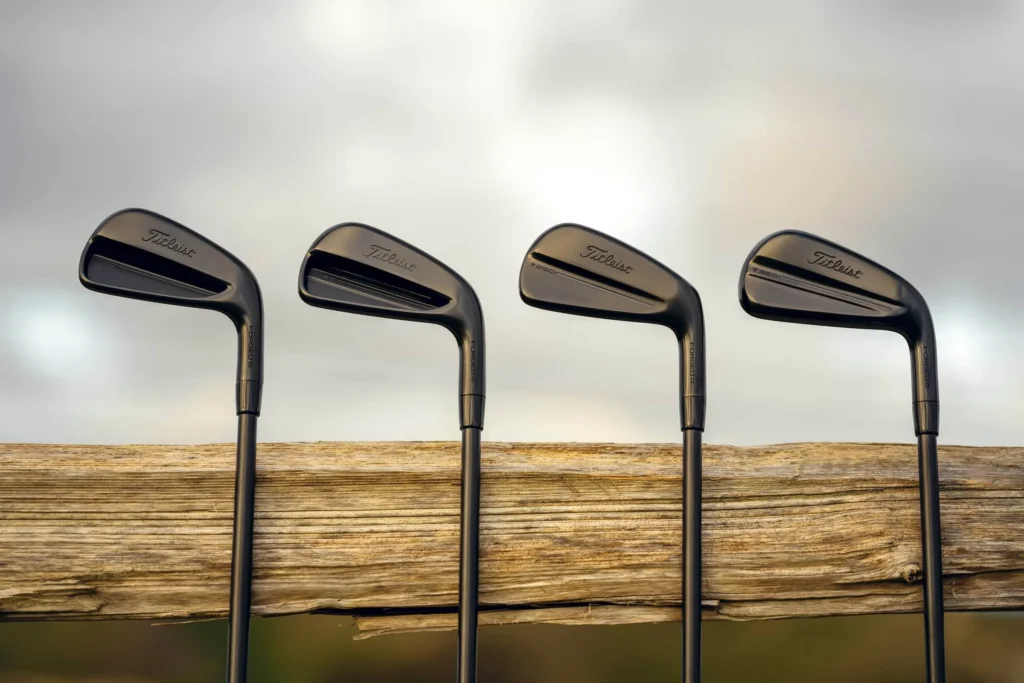 T-Series Black Vapor irons Titleist