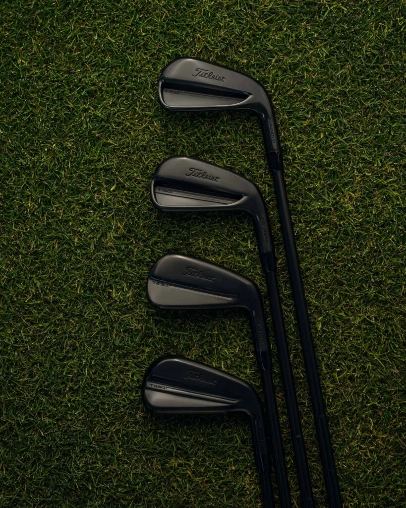T-Series Titleist Black Vapor irons
