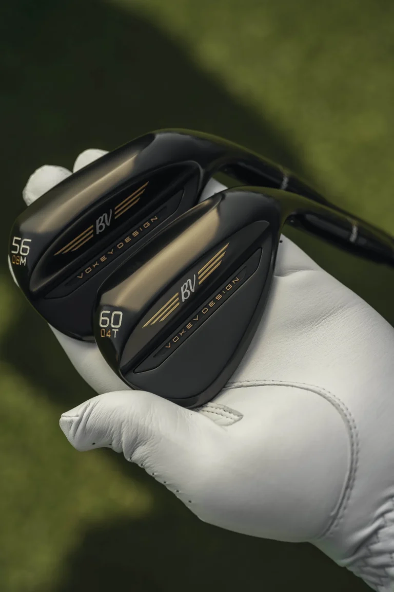 Vokey Design SM11 Black Vapor Irons with Flight Lines