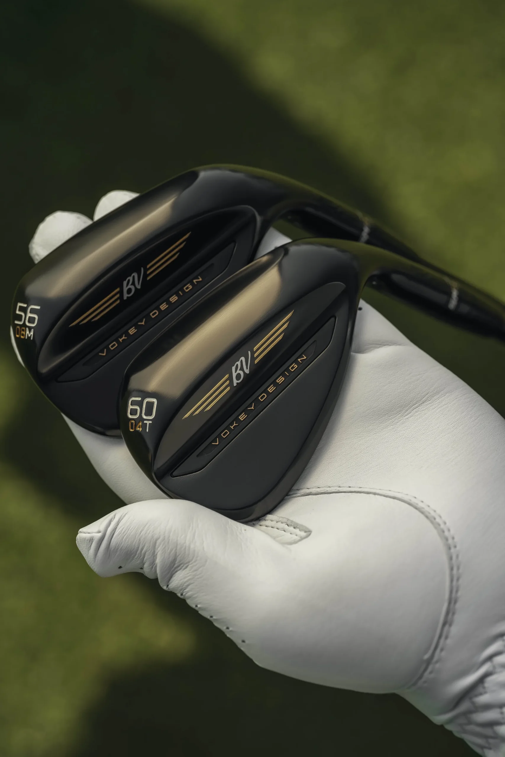 Vokey Design SM11 Black Vapor Irons with Flight Lines