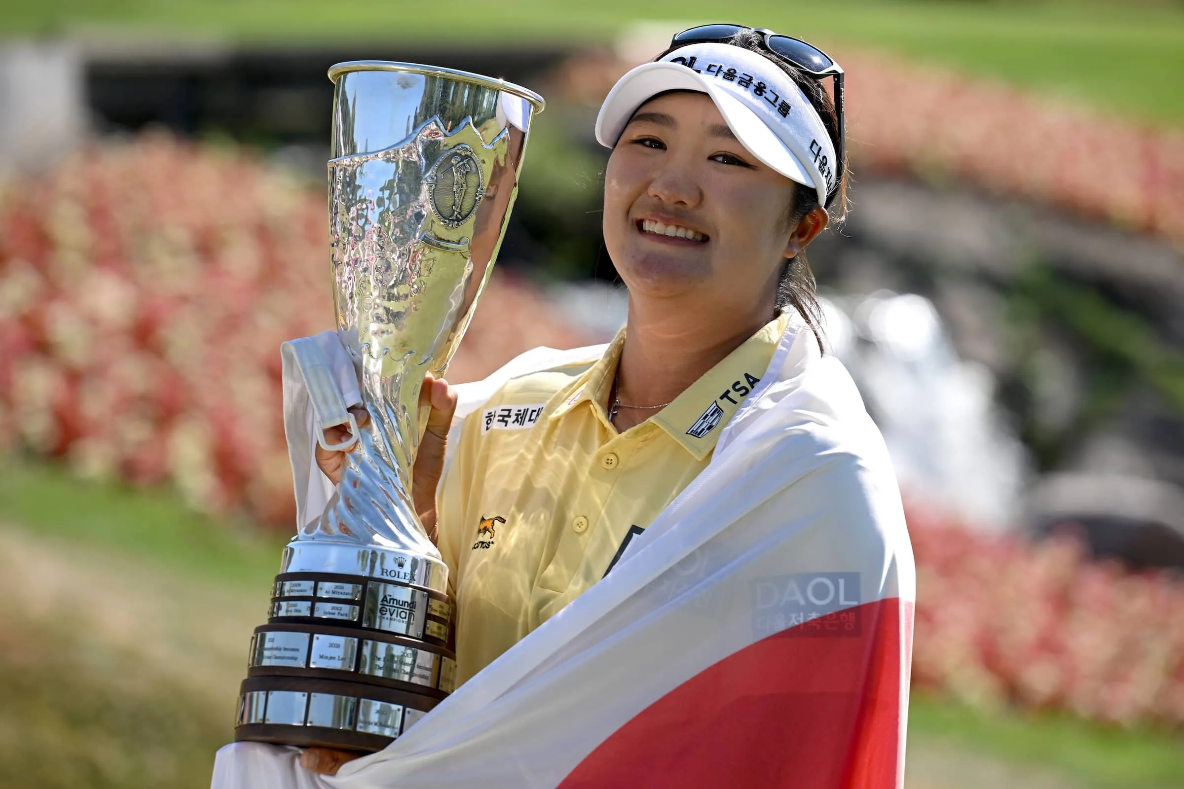 Winner The Amundi Evian Championship 2026 Haeran Ryu