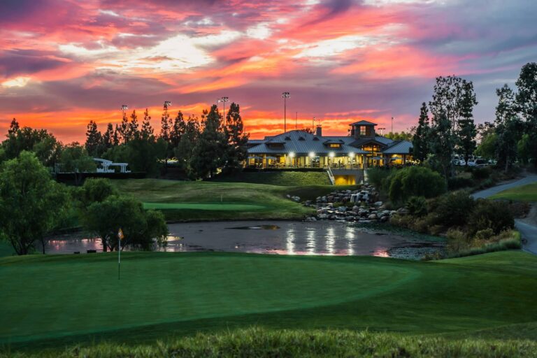 Golf Course at Sunrise