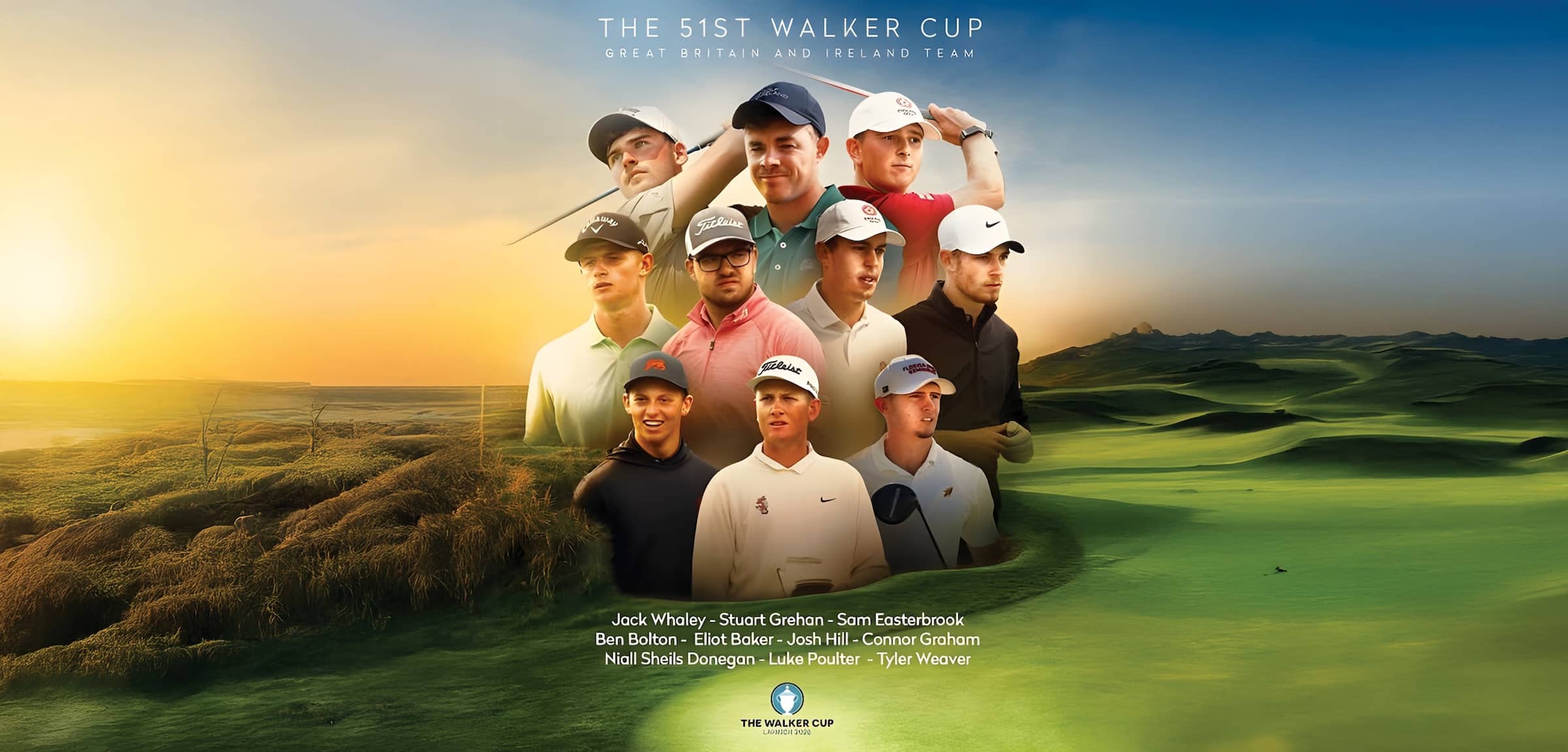 The 51st Walker Cup Team 2026