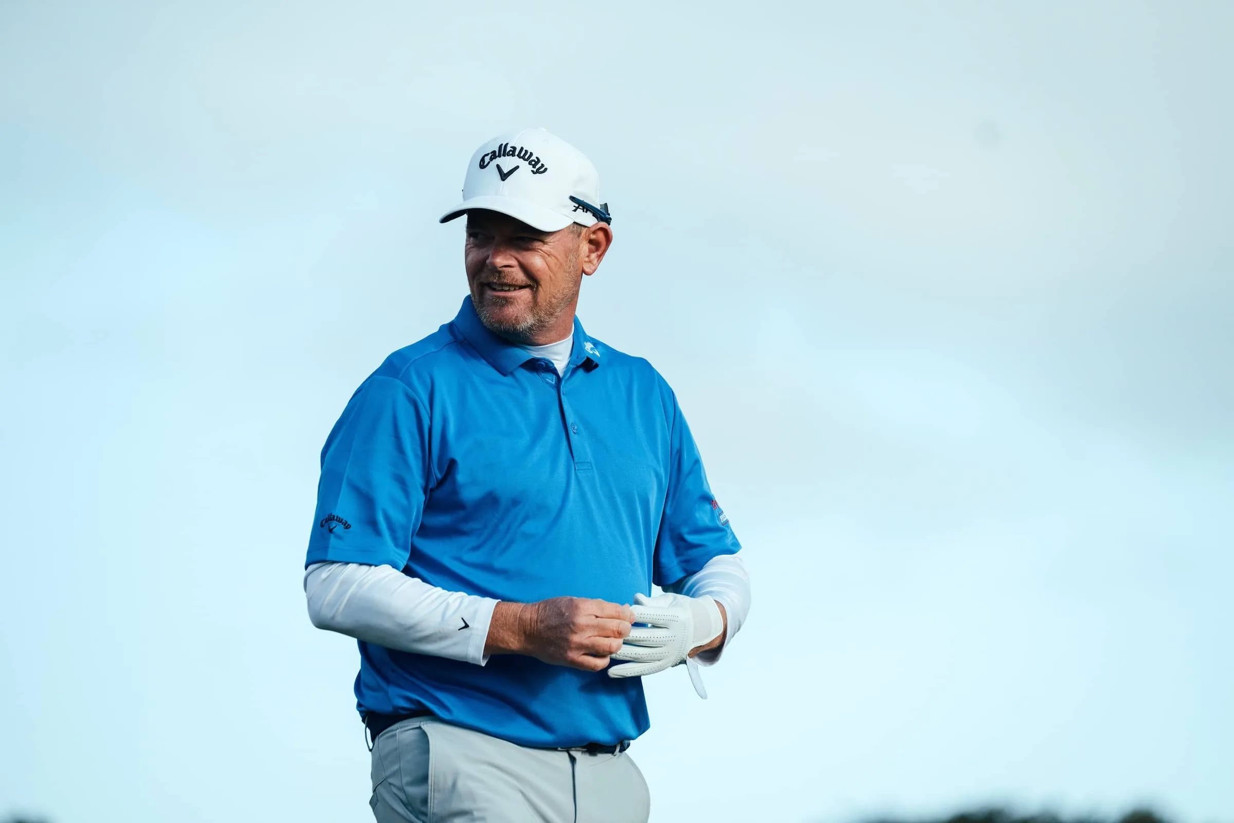 David Drysdale is tied for the lead after two rounds of the NI Legends at Galgorm