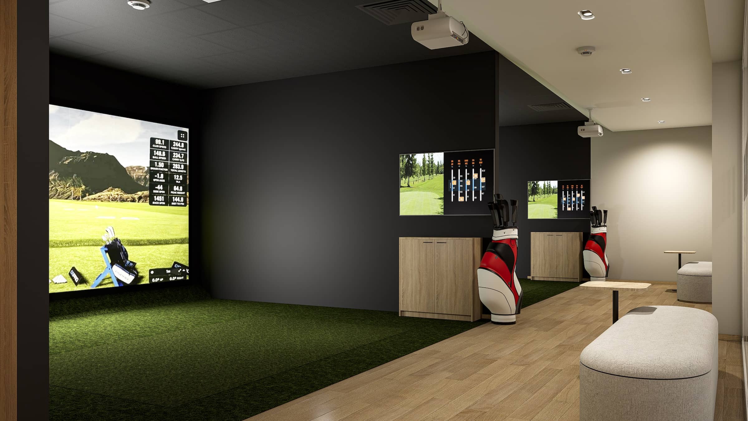 Golf Simulator Virgin Active Chiswick