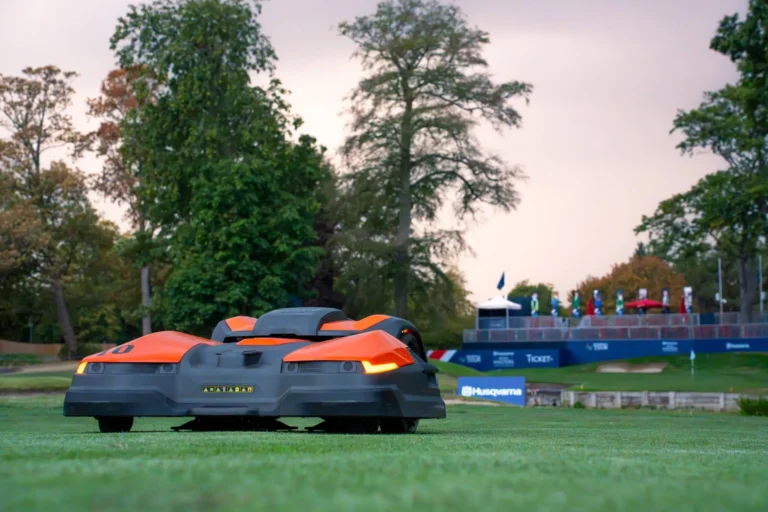 Husqvarna Mower at the Belfry