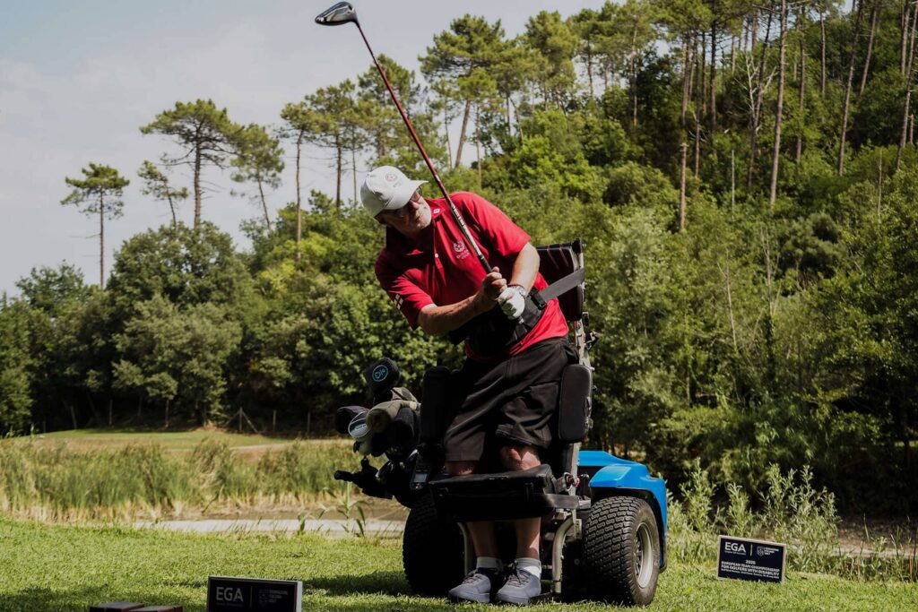 Kent Golf Disability Ambassador Ken Powell