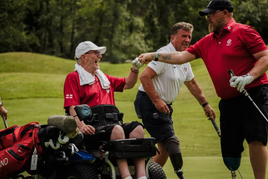 Kent Golf Disability Ambassador Ken Powell