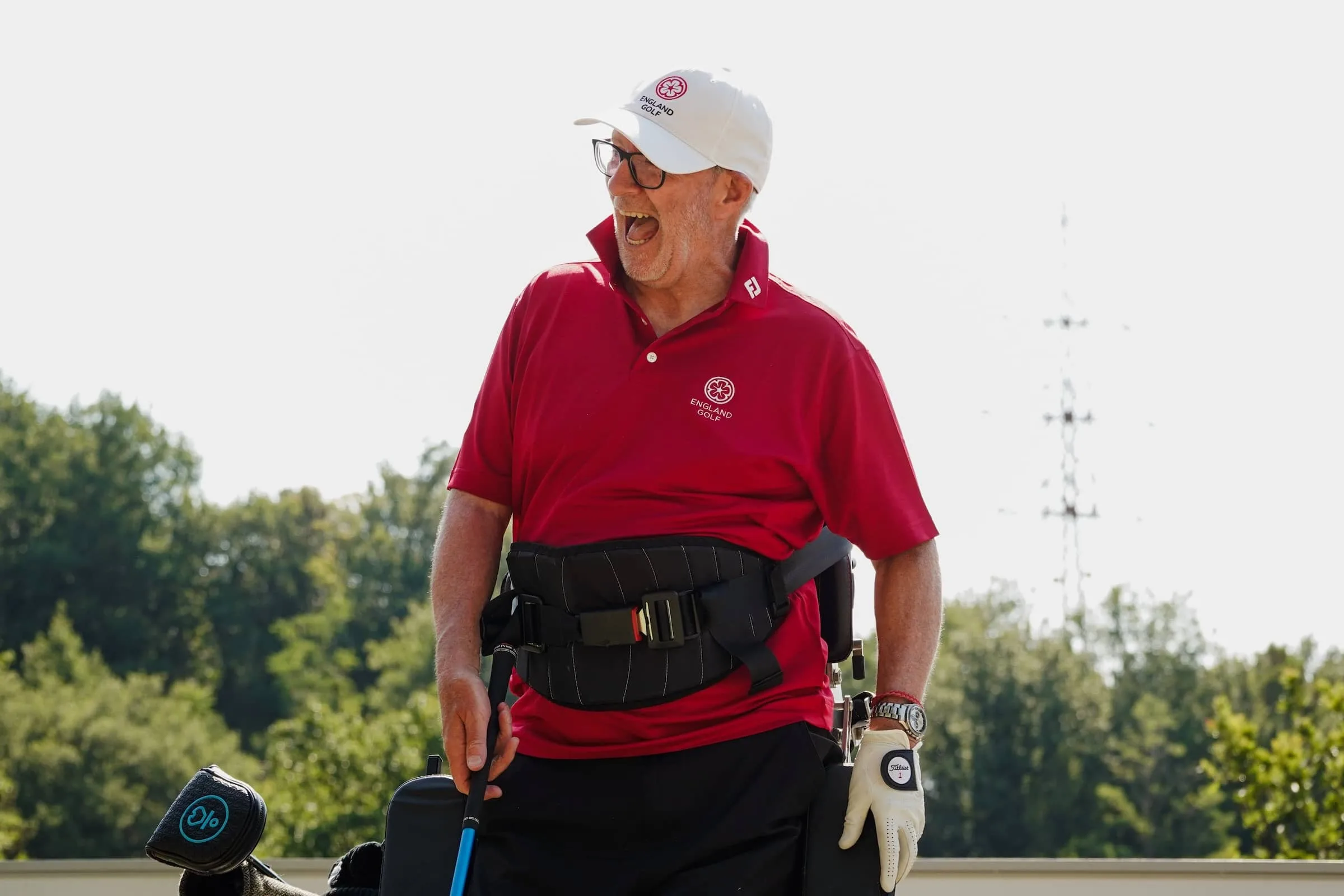 Kent Golf Disability Ambassador Ken Powell