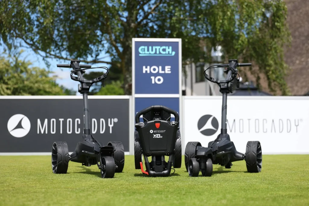 Motocaddy Trolleys with Signage