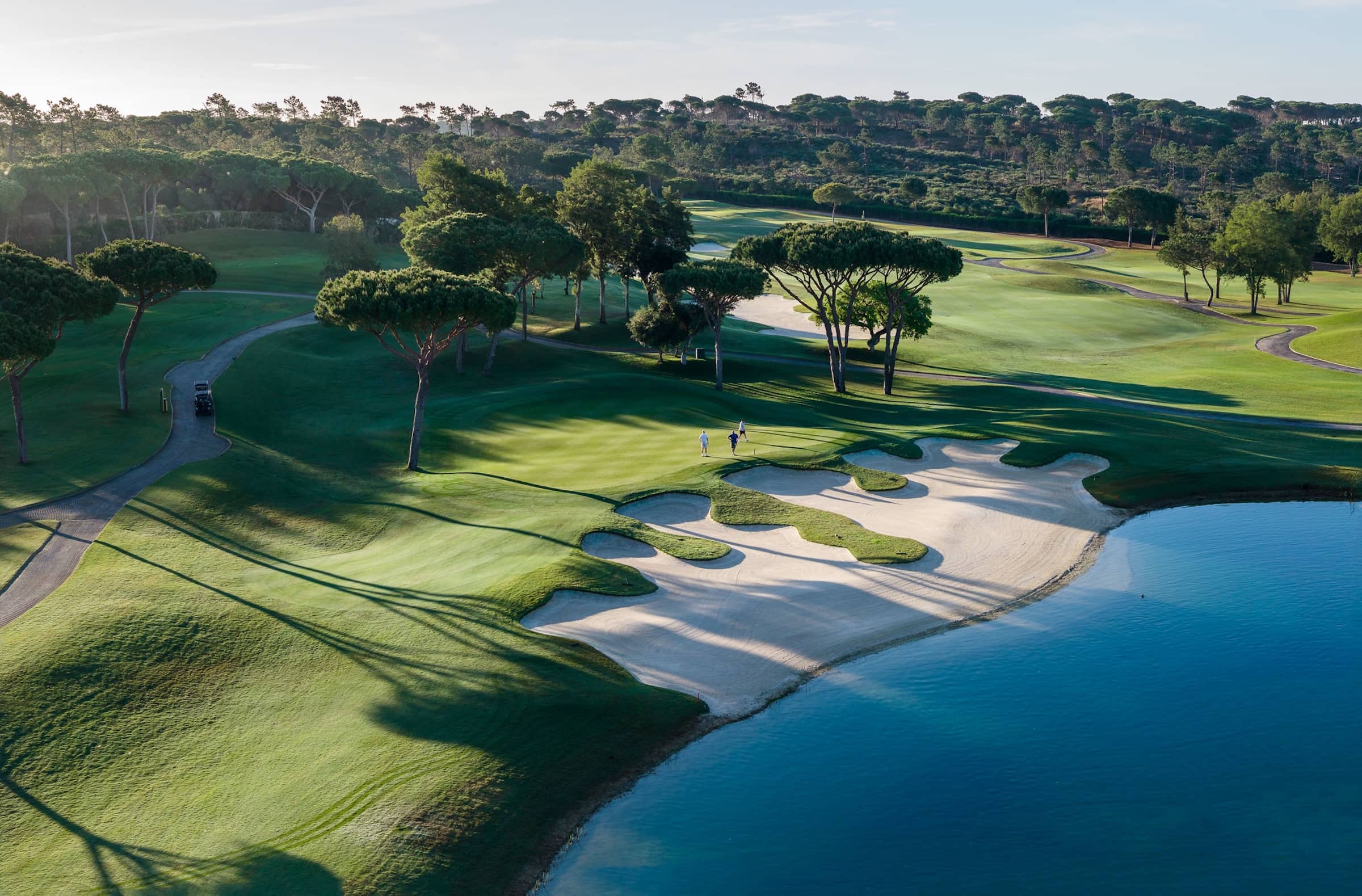 Quinta do Lago Laranjal golf course in the Algarve, Portugal