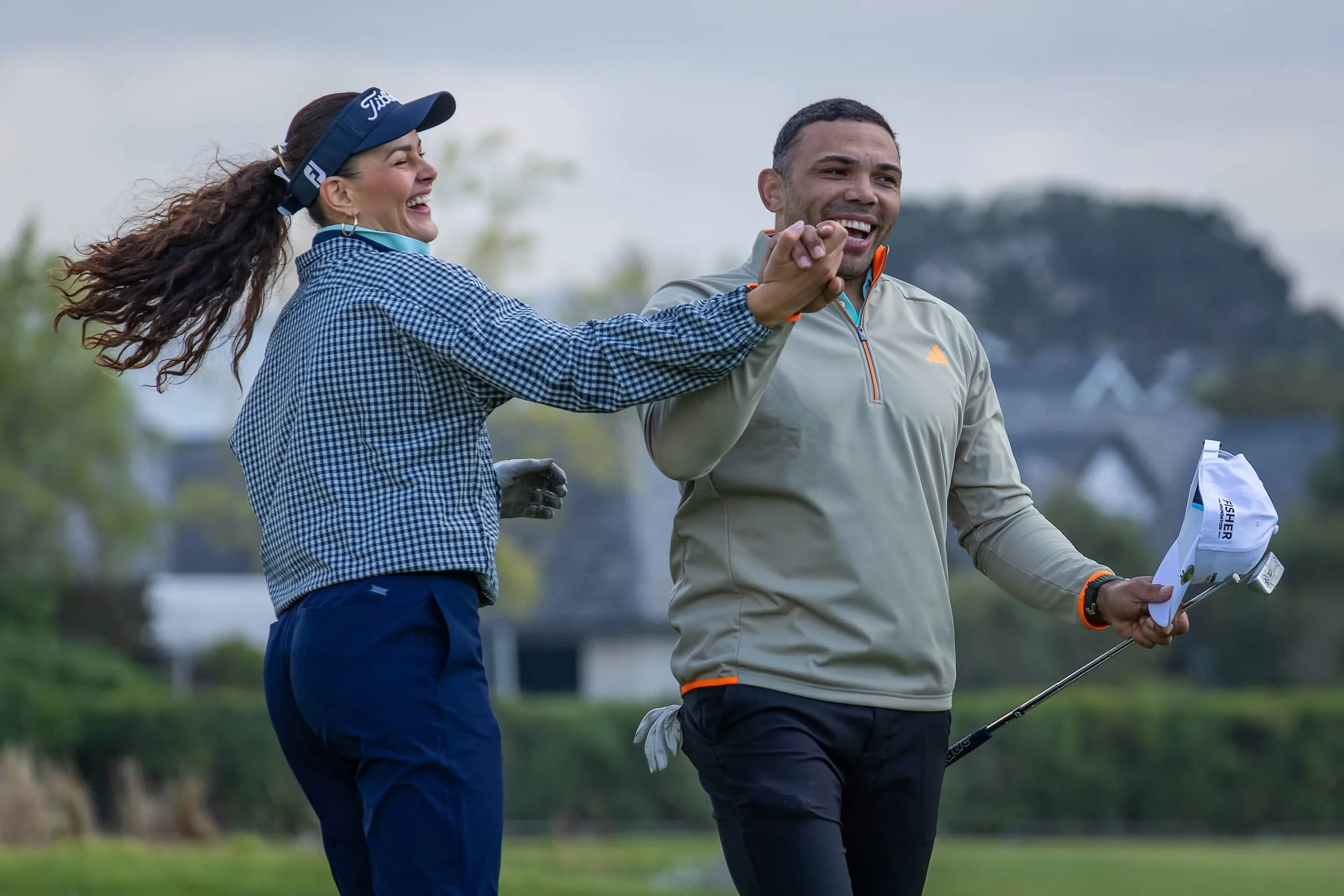 Rolene Strauss and Bryan Habana