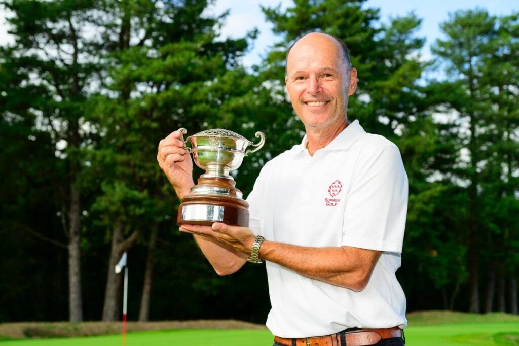 Surrey’s Fredrik Lindgren claimed the Senior Men's County Champion of Champions
