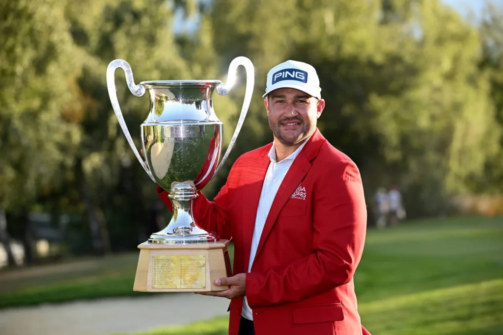 Thriston Lawrence wins the Crans 2026 Playoff Final