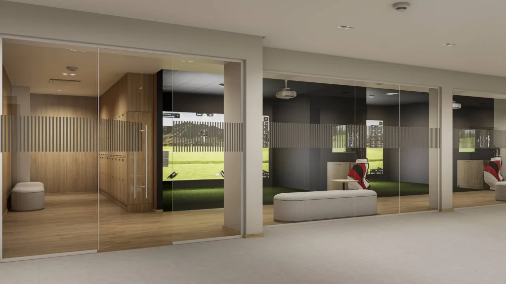 Virgin Active Chiswick Golf Simulator