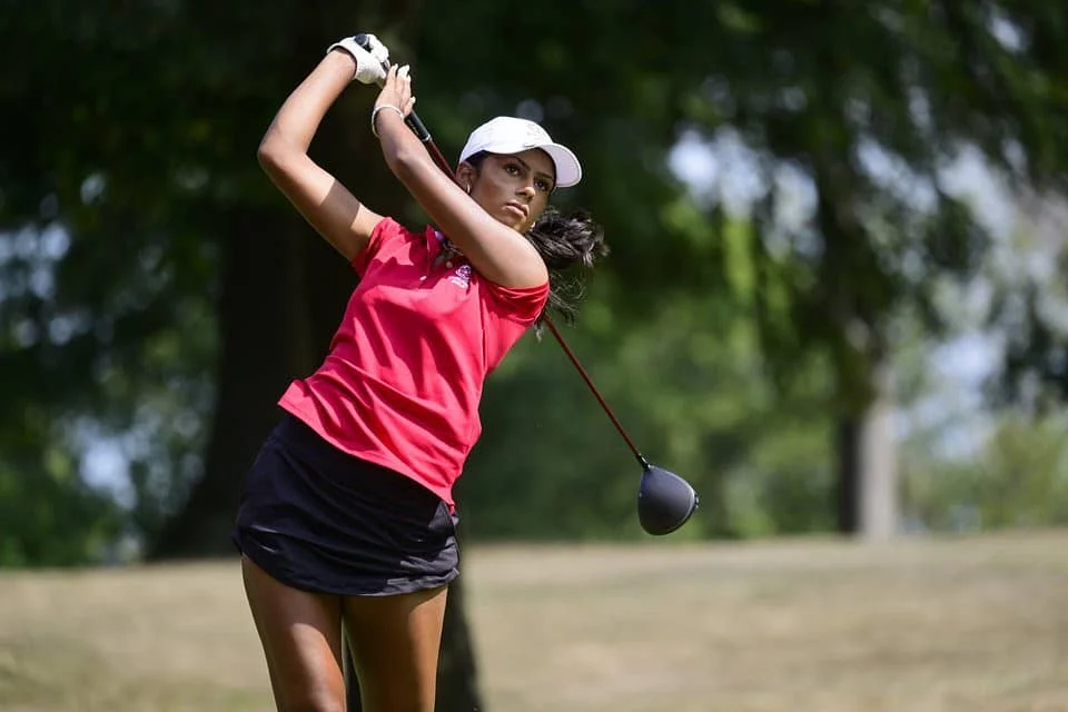 England Girl Golfer