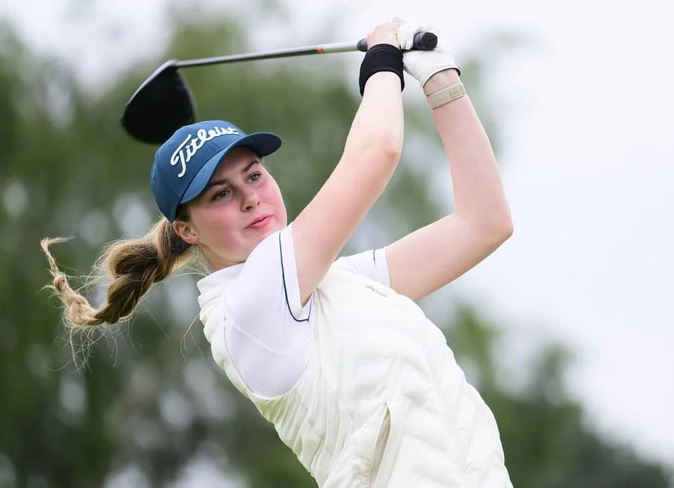 England Girl Golfer