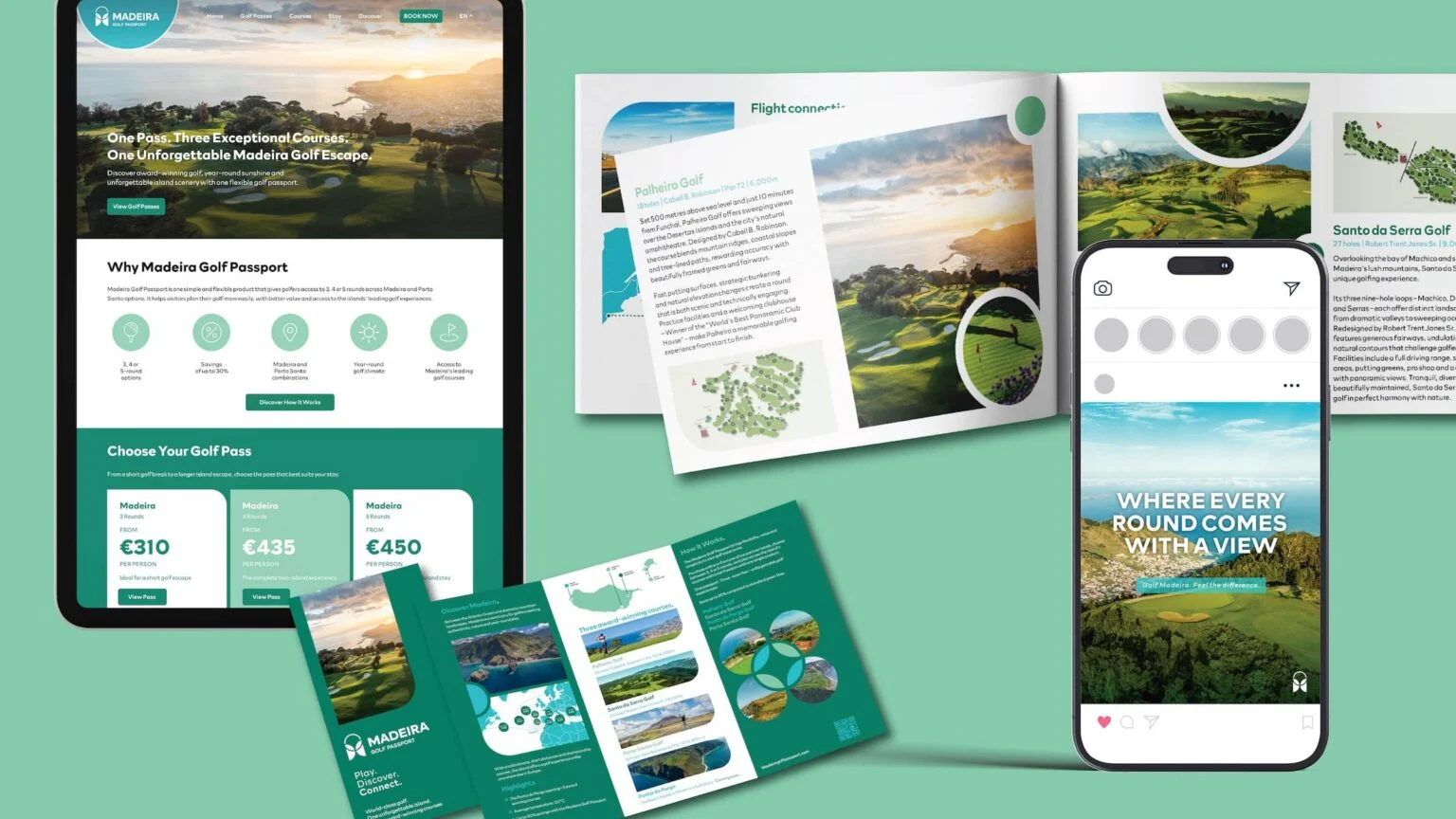 Madeira Golf Passport Gets a New Look – But the Courses Do the Talking