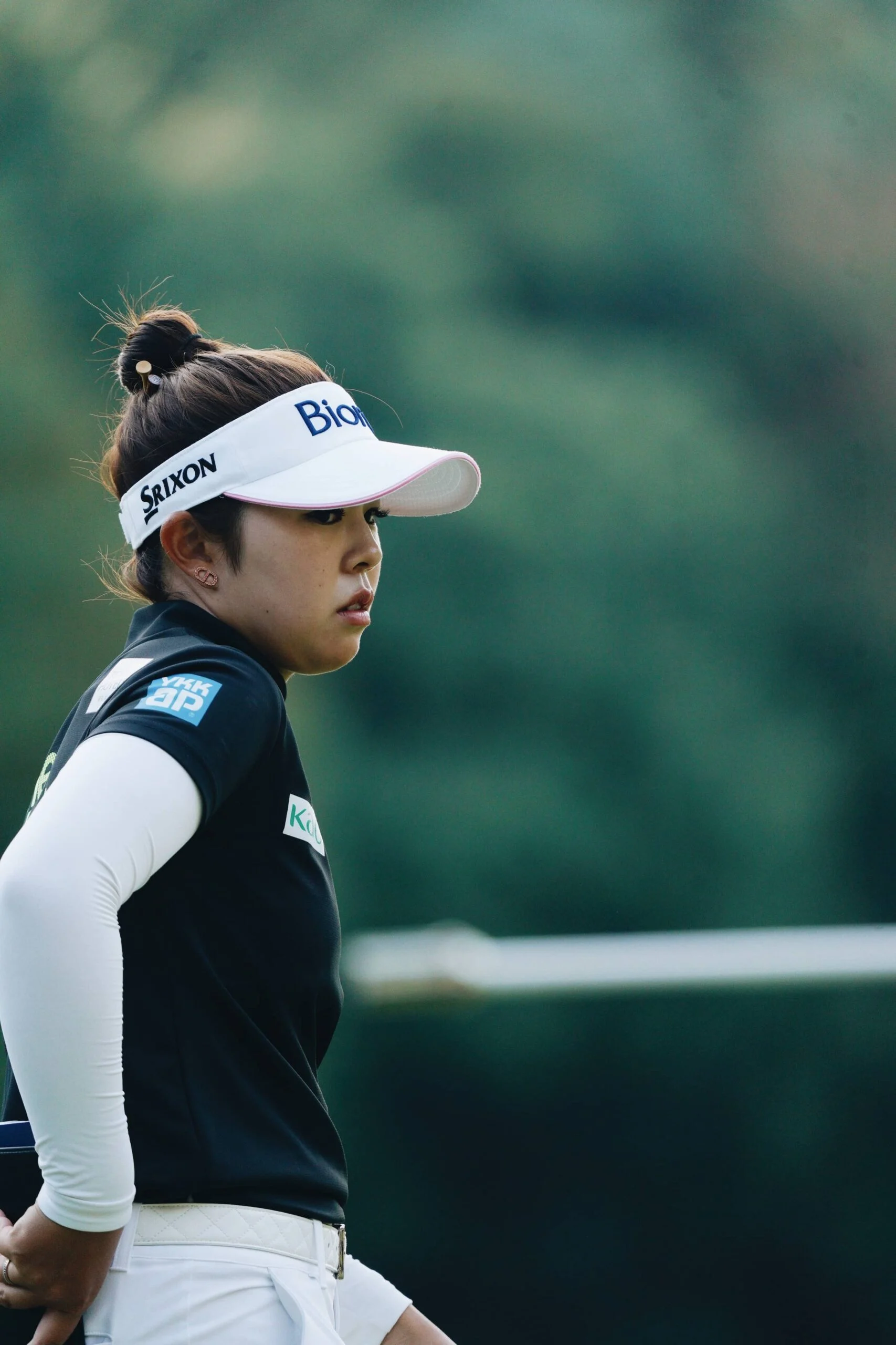 Miyu Yamashita during the Aramco Korea Championship at New Korea Country Club