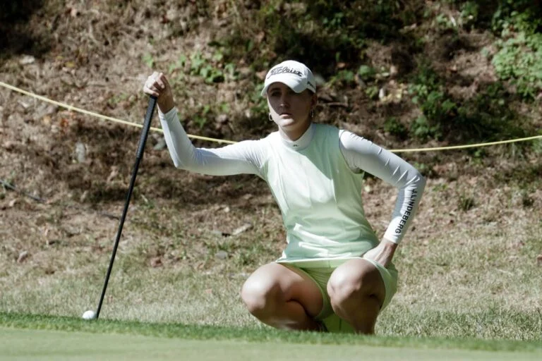 Patricia Mackova during the first round of the Aramco Korea Championship