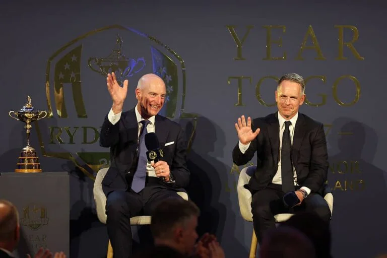 Ryder Cup Captains Luke Donald and Jim Furyk