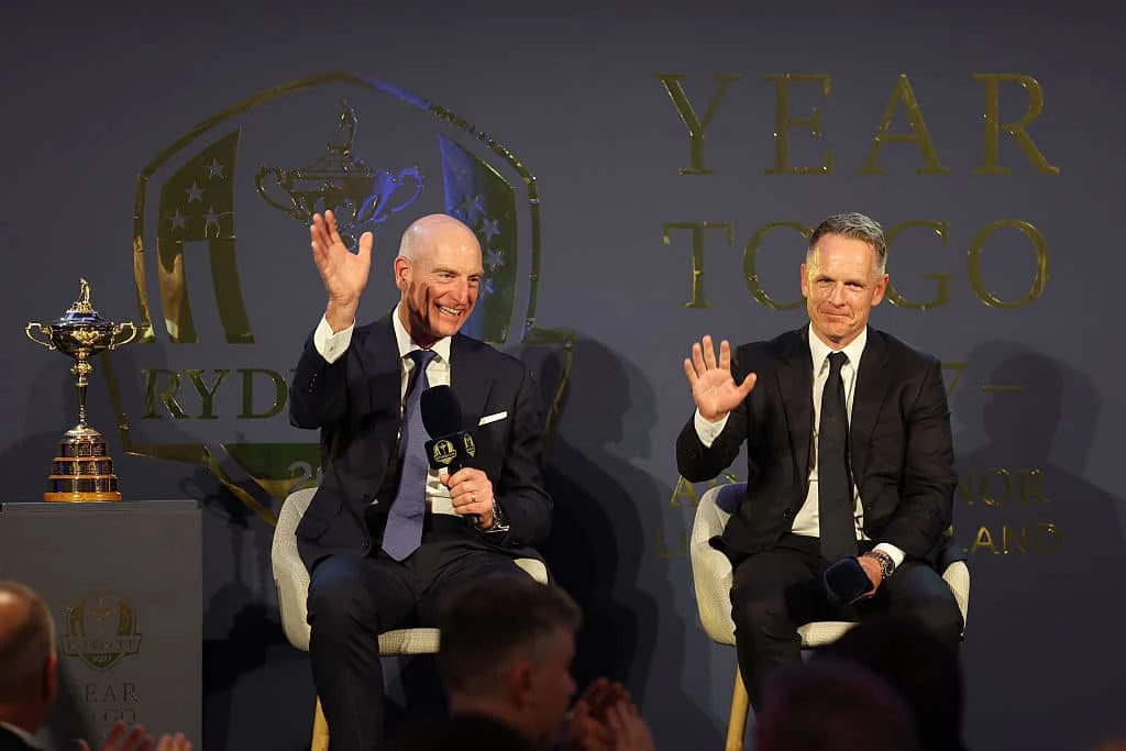 Ryder Cup Captains Luke Donald and Jim Furyk
