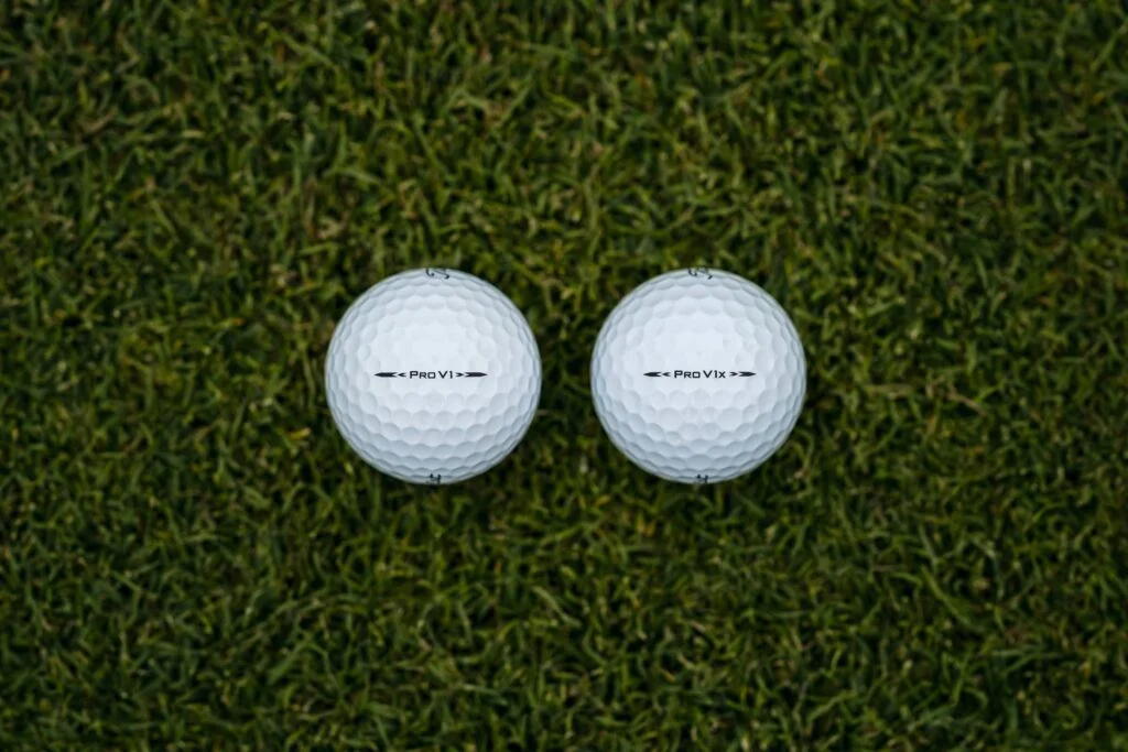 Titleist Pro V1 and Pro V1x golf balls