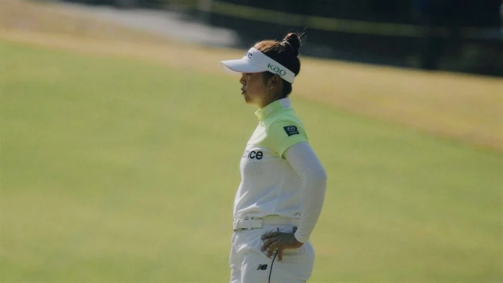 World No.5 Miyu Yamashita During the Third Round of the Aramco Korea Championship